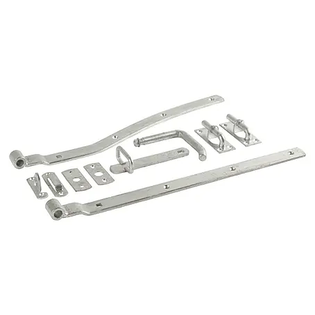 Plus  Beschlag-Set für Einzeltor Ligno links