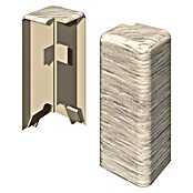 Egger Außenecke Cubical (Esche grau, 2 Stk., Passend für: Egger Cubical Sockelleisten 14 x 58 mm) | BAUHAUS