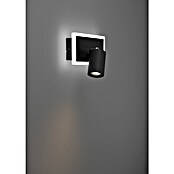 Eglo Foco de pared LED Rimbocchi 1 (7 W, L x An x Al: 18 x 10 x 14 cm, Negro, Blanco cálido) | BAUHAUS