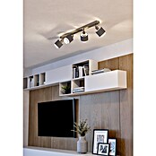 Eglo Regleta Bellizzi (7,5 W, L x An x Al: 75 x 9 x 18,5 cm, Gris, E14) | BAUHAUS