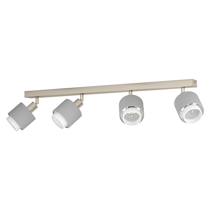 Eglo Regleta Bellizzi (7,5 W, L x An x Al: 75 x 9 x 18,5 cm, Gris, E14) | BAUHAUS