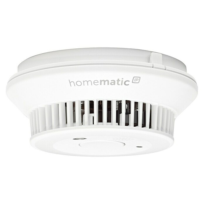Homematic IP Detector de humo Q-Label (Diámetro: 11,5 cm, Duración de batería: 10 años, Señal de alarma: 85 dB) | BAUHAUS