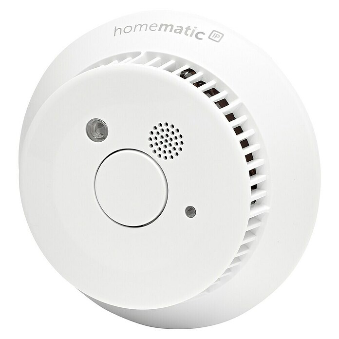 Homematic IP Detector de humo Q-Label (Diámetro: 11,5 cm, Duración de batería: 10 años, Señal de alarma: 85 dB) | BAUHAUS