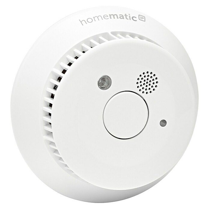 Homematic IP Detector de humo Q-Label (Diámetro: 11,5 cm, Duración de batería: 10 años, Señal de alarma: 85 dB) | BAUHAUS