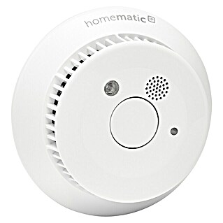 Homematic IP Rauchwarnmelder mit Q-Label (Durchmesser: 11,5 cm, Batterielaufzeit: 10 Jahre, Alarmsignal: 85 dB)
