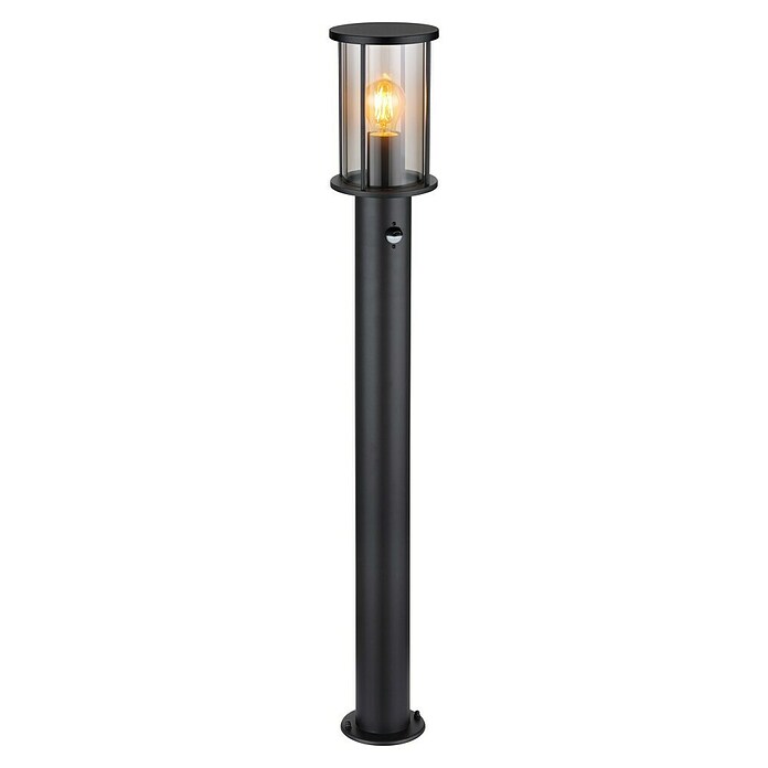 Globo Außensockelleuchte Gracey mit Sensor (Inklusive Sensor für automatisches Ein- und Ausschalten, 60 W, IP54, Höhe: 100 cm) | BAUHAUS
