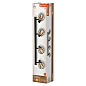 Ledvance Regleta LED Firefly (11,2 W, L x An x Al: 82,5 x 10,5 x 17,6 cm, Negro, Blanco cálido, 4 ud.) | BAUHAUS