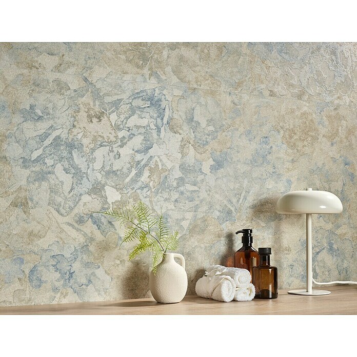BHS Showroom Revestimiento de pared Blossom deko (60 x 120 cm, Gris, Mate, Rectificado) | BAUHAUS