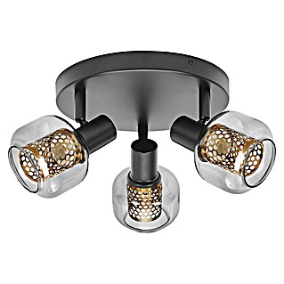 Ledvance Regleta LED Firefly (8,4 W, Negro, Blanco cálido, 3 ud.)