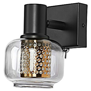 Ledvance Regleta LED Firefly (2,8 W, L x An x Al: 10,5 x 14,5 x 15,2 cm, Negro, Blanco cálido, 1 ud.)