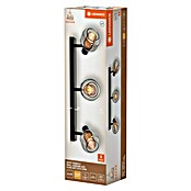 Ledvance Regleta LED redonda Firefly (8,4 W, Negro, Blanco cálido, 3 ud.) | BAUHAUS