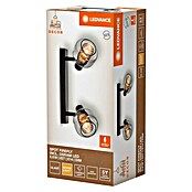 Ledvance Regleta LED Firefly (5,6 W, L x An x Al: 38,5 x 10,5 x 17,6 cm, Negro, Blanco cálido, 2 ud.) | BAUHAUS
