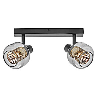 Ledvance Regleta LED Firefly (5,6 W, Negro, Blanco cálido, 2 ud.)