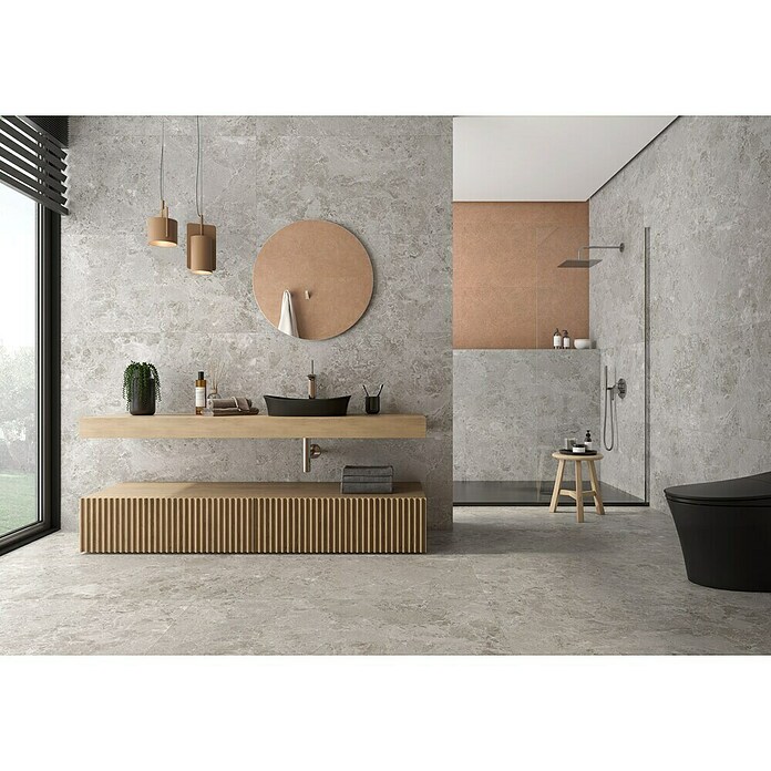 BHS Showroom Pavimento porcelánico Marais (60 x 60 cm, Gris, Mate, Rectificado) | BAUHAUS