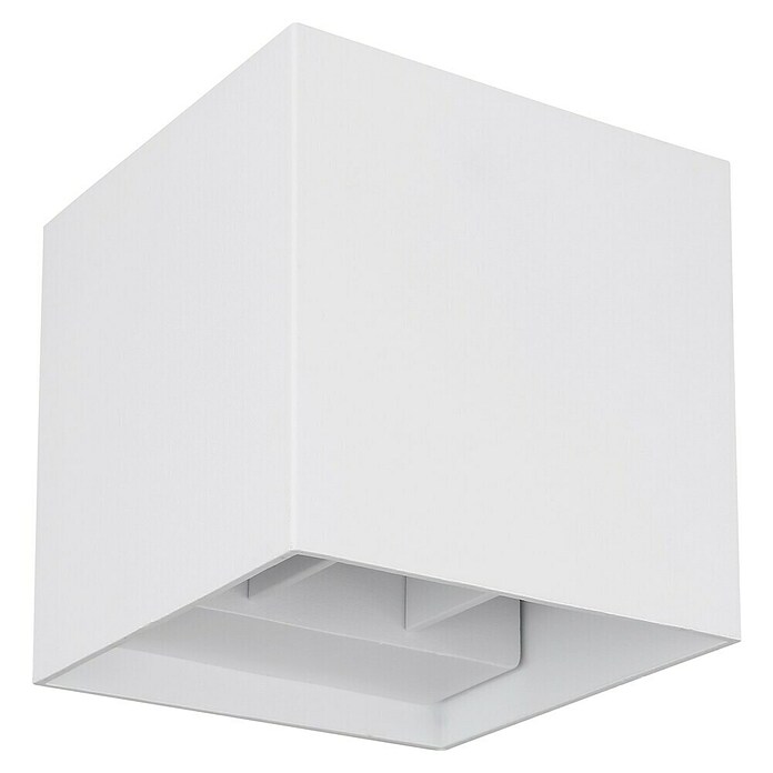Globo LED-Außenwandleuchte Veronika (3 W, 10 x 10 x 10 cm, Weiß, IP54) | BAUHAUS