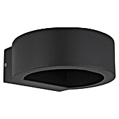 Globo LED-Außenwandleuchte Slice (7 W, 15,6 x 16 x 5,5 cm, Anthrazit, IP54) | BAUHAUS