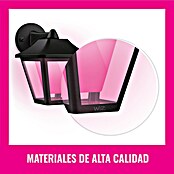 WiZ Aplique para exterior LED Classic (9,5 W, Negro, IP44) | BAUHAUS