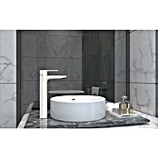 IO Cassio Grifo de lavabo alto (Cromo) | BAUHAUS