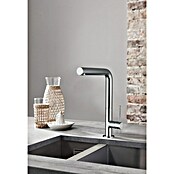 IO Grifo de cocina Silver (Cromo, Brillante) | BAUHAUS