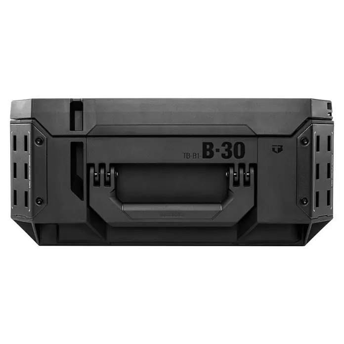 ToughBuilt StackTech Werkzeugkasten - L x B x H: 40 x 53 x 18 cm, Kunststoff - Graue Toughbuilt TB-B1 B-30 Werkzeugkiste mit robustem Griff. Ideal für professionelle Handwerker und Heimwerker.