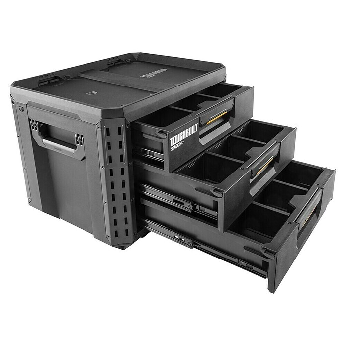 ToughBuilt StackTech Caja para herramientas TB-B1-D-70-3 (L x An x Al: 40 x 53 x 39 cm, Plástico) | BAUHAUS