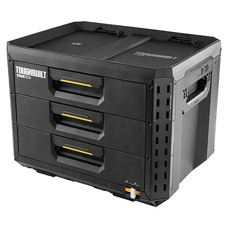 ToughBuilt StackTech Werkzeugkasten mit 3 Schubladen