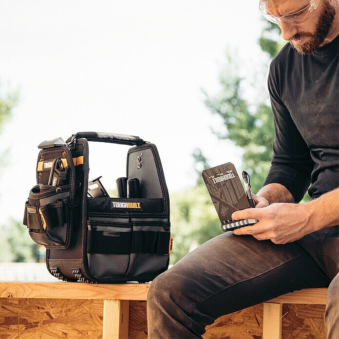 ToughBuilt ClipTech Bolsa para herramientas TB-CT-180-8 (L x An x Al: 22 x 30,5 x 34 cm, Poliéster) | BAUHAUS