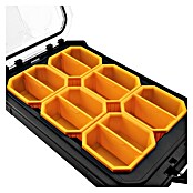 ToughBuilt StackTech Kleinteilmagazin (L x B x H: 9,4 x 26 x 4,7 cm, Kunststoff, Anzahl Fächer: 12 Stk.) | BAUHAUS