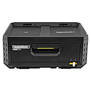 ToughBuilt StackTech Werkzeugkasten mit Schublade (L x B x H: 40 x 53 x 18 cm, Kunststoff)
