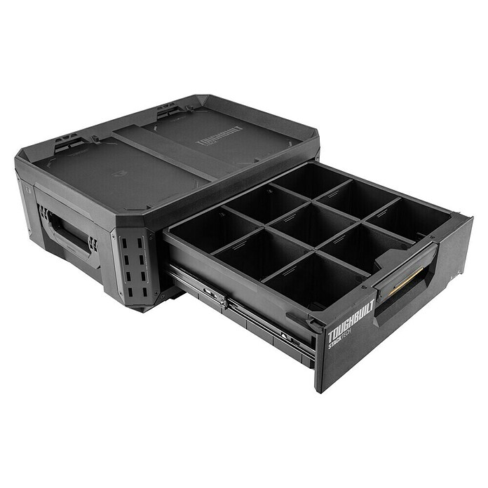 ToughBuilt StackTech Caja para herramientas TB-B1-D-30-1 (An x Pr x Al: 530 x 400 x 180 mm, Plástico) | BAUHAUS