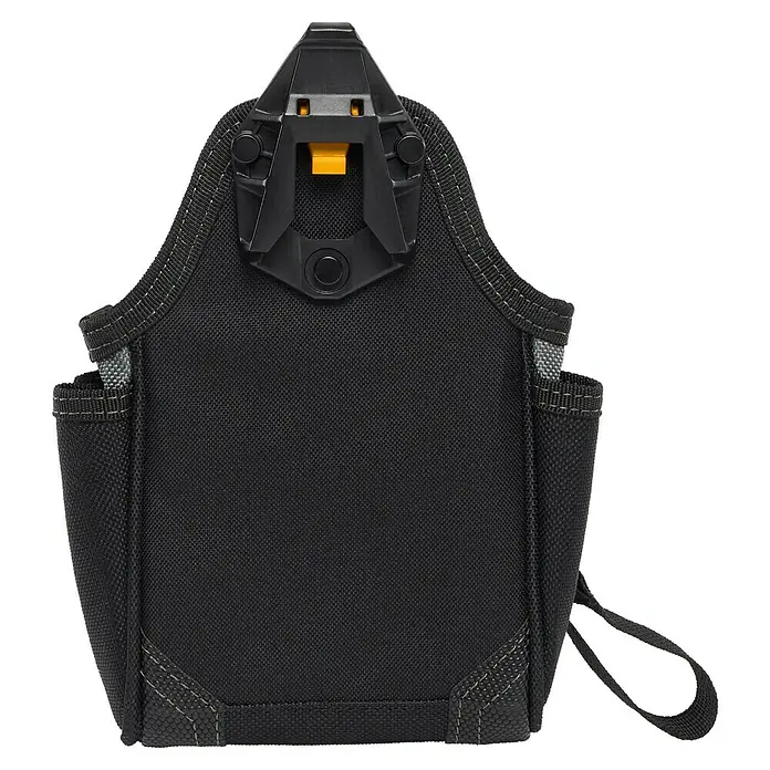 ToughBuilt ClipTech Werkzeugtasche mit Haken und Schlaufe - L x B x H: 8 x 19 x 26 cm, Polyester - Hier ist die robuste Tech Pouch, ideal für die Organisation und den sicheren Transport Ihrer Werkzeuge. Professionelle Qualität für den täglichen Einsatz.