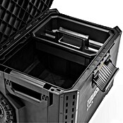 ToughBuilt StackTech Caja profesional con ruedas TB-B1-B-70R (L x An x Al: 50 x 56 x 66,5 cm, Plástico, Asa extraíble) | BAUHAUS
