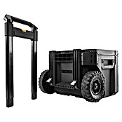 ToughBuilt StackTech Rollende Profi-Box (L x B x H: 50 x 56 x 66,5 cm, Kunststoff, Ausziehbarer Handgriff) | BAUHAUS