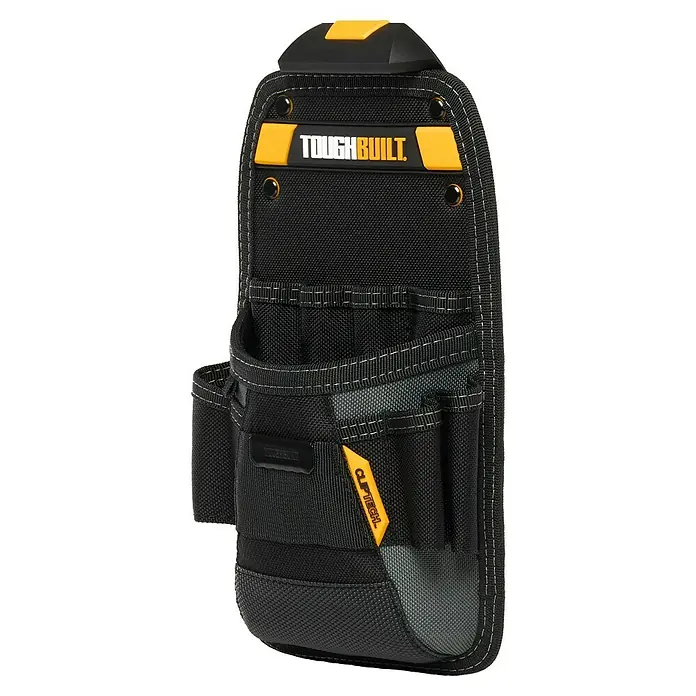 ToughBuilt ClipTech Bolsa para herramientas TB-CT-22 - L x An x Al: 168 x 83 x 320 mm, Número de bolsillos: 11 ud. - Bolsa de herramientas ToughBuilt con sistema ClipTech, ideal para artesanos para guardar herramientas en el cinturón.