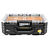 ToughBuilt StackTech Organizador de piezas pequeñas TB-B1-O-30 (L x An x Al: 40 x 53 x 18 cm, Plástico, Número de compartimentos: 8 ud.) | BAUHAUS