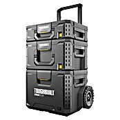ToughBuilt StackTech Werkzeugkoffer-Set 3-tlg. (L x B x H: 50 x 56 x 83 cm, 3 -tlg., Räder) | BAUHAUS