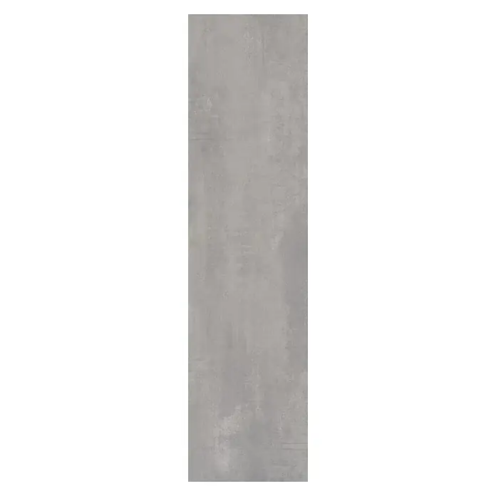 Laminat - Oxyd, Fliese, 1.288 x 330 x 8 mm - Nahaufnahme einer grauen, strukturierten Fliesenoberfläche, ideal für moderne Innenräume und anspruchsvolles Design.