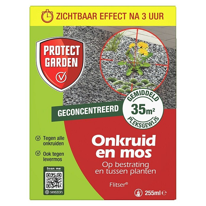 Protect Garden Onkruidverdelger Flitser 35m² (255 ml, Werkingsbereik: 35 m²) | BAUHAUS