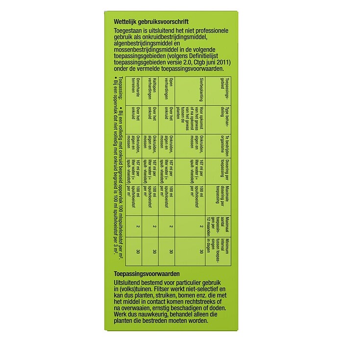 Protect Garden Onkruidverdelger Flitser 35m² (255 ml, Werkingsbereik: 35 m²) | BAUHAUS