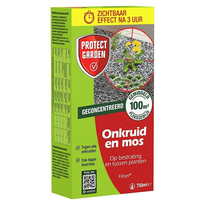 Protect Garden Onkruidverdelger Flitser 100m² (750 ml, Werkingsbereik: 100 m²) | BAUHAUS