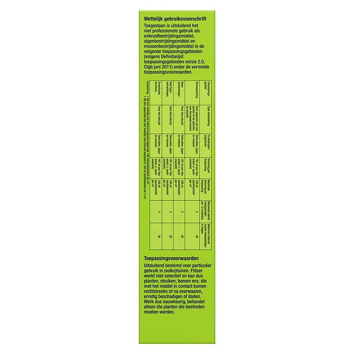 Protect Garden Onkruidverdelger Flitser 100m² (750 ml, Werkingsbereik: 100 m²) | BAUHAUS