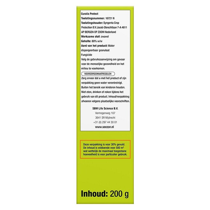 Protect Garden Schimmelbescherming Curalia Protect (200 g) | BAUHAUS