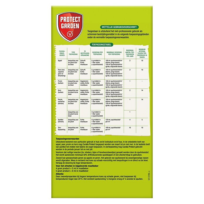 Protect Garden Schimmelbescherming Curalia Protect (200 g) | BAUHAUS