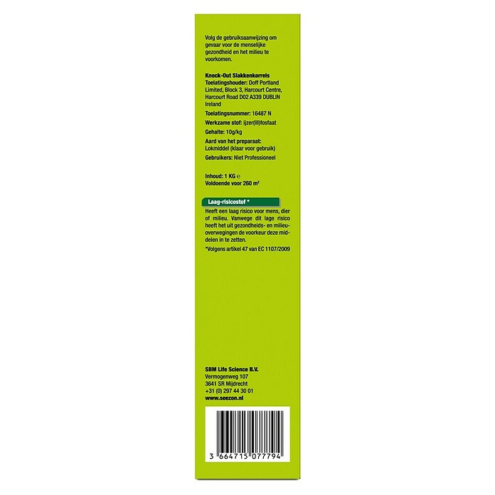 Protect Garden Slakkenkorrels Knock-Out (1.000 g) | BAUHAUS