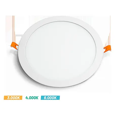 Alverlamp  Downlight empotrable LED redondo