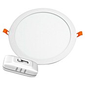 Alverlamp Downlight empotrable LED redondo (30 W, Ø x Al: 29,5 x 1,5 cm, Blanco cálido) | BAUHAUS