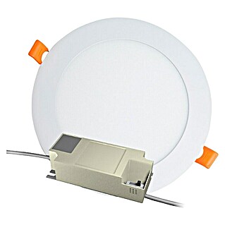 Alverlamp Downlight empotrable LED redondo (9 W, Ø x Al: 14,5 x 1,5 cm, Blanco cálido)