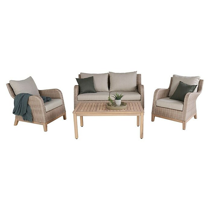 Set lounge namještaja Aruba  (4 -dij.) | BAUHAUS