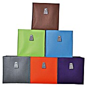 Phönix Atlanta Aufbewahrungsbox (L x B x H: 34 x 34 x 34 cm, Filz, Orange/Grau)