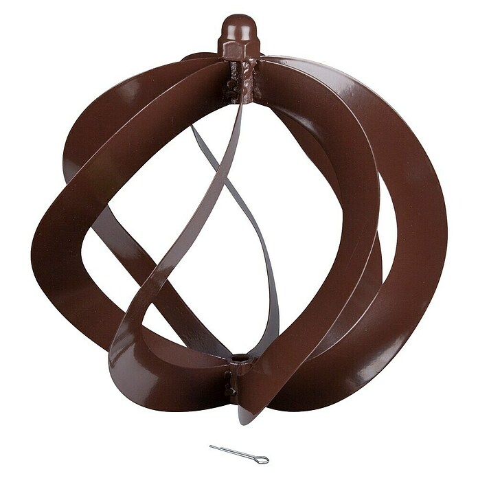 Windhager Aufsatzstück Windspiel (Braun, Passend für: Windhager Pflänzstäbe 120 cm/150 cm, Windspiel) | BAUHAUS